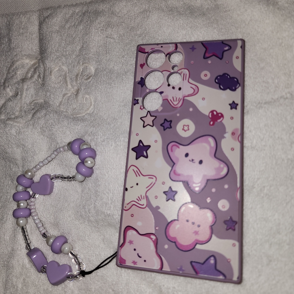 Purple Starry Kids Phone Case